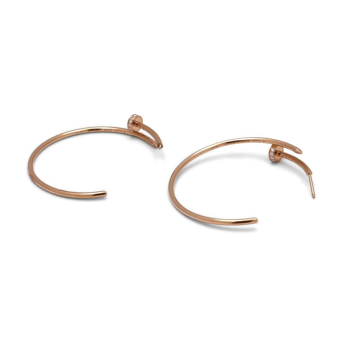 cartier nail earrings
