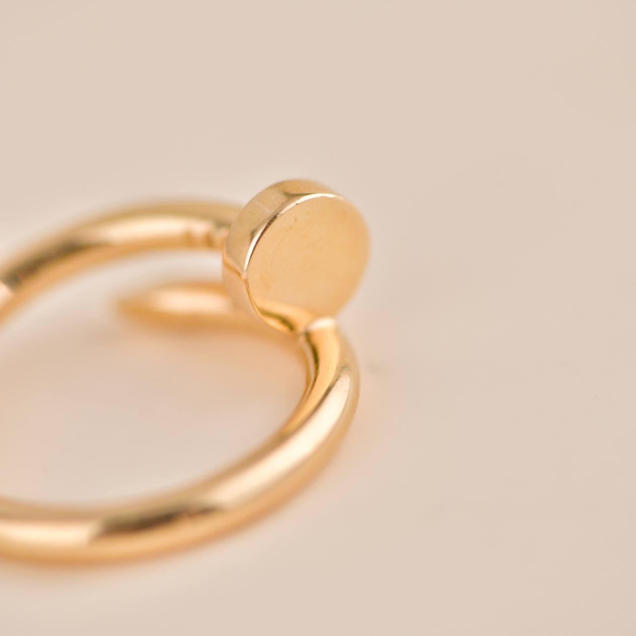 cartier ring sizing
