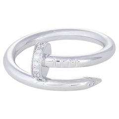 Cartier Juste un Clou Rose White and Diamond Ring