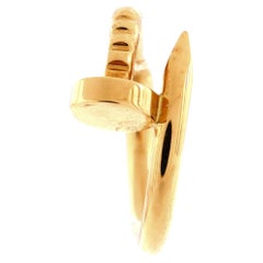 Cartier Juste Un Clou Single Hoop Earring Earrings 18k Yellow Gold Small