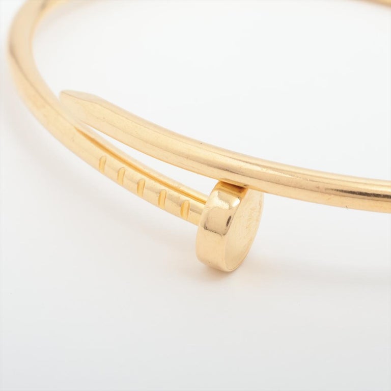 Cartier Juste un Clou SM Bracelet 750YG at 1stDibs aap8899 cartier 16 aap 8899 au750 ly cartier 16 aap 8899 au750 1y