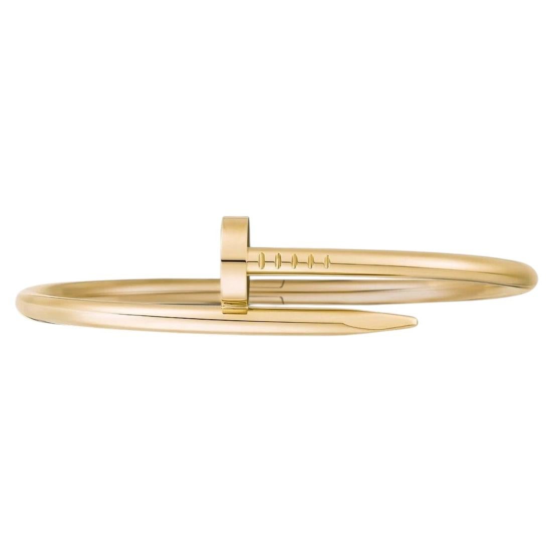 Pulsera Cartier Juste un Clou, modelo pequeño, en oro amarillo de 18 quilates en venta