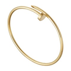 Cartier Juste Un Clou Small Model Bracelet 18K Yellow Gold 14CM