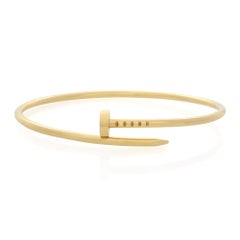 Cartier Bracelet Juste Un Clou petit modèle en or jaune 18 carats