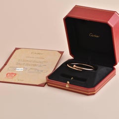 Cartier Juste un Clou Small Model Bracelet Rose Gold Size 16