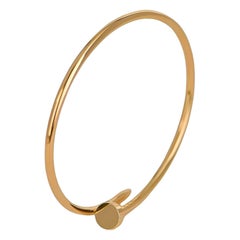 Cartier Juste un Clou Small Model Bracelet Yellow Gold Size 17
