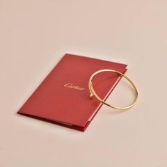 Cartier Juste un Clou Small Model Bracelet Yellow Gold Size 18