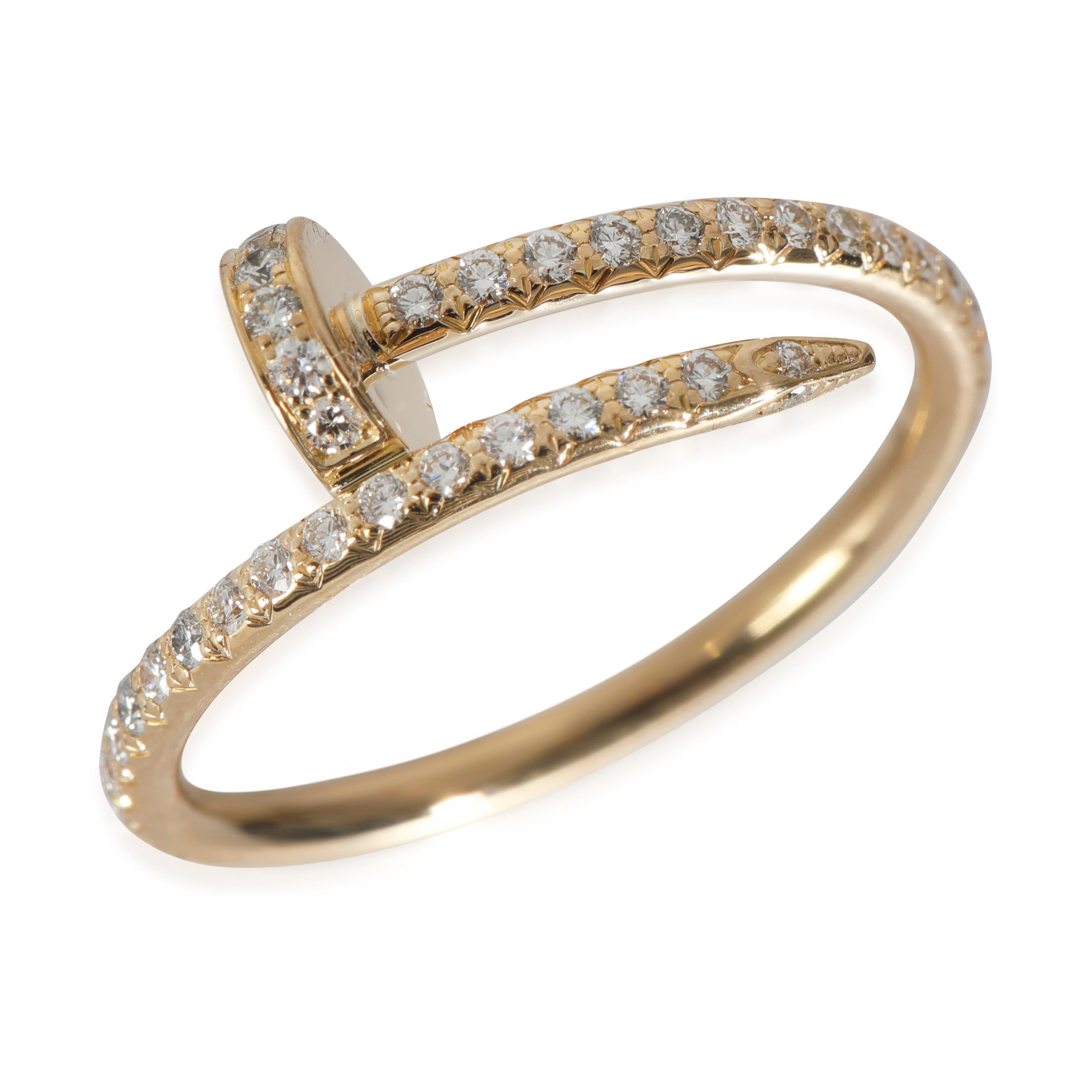 Cartier Juste Un Clou, Petit Modèle, Diamants (Or Jaune) Bon état - En vente à New York, NY