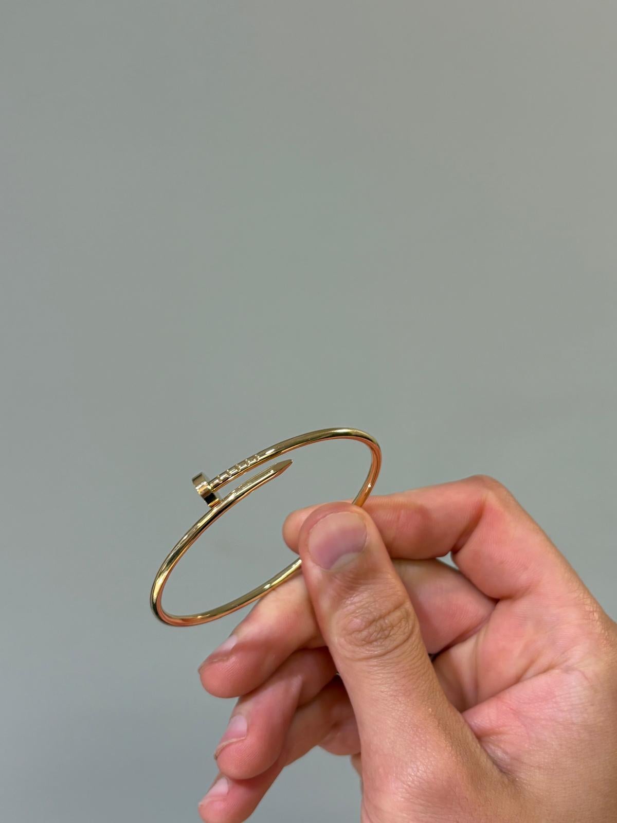 da uomo o donna Cartier Juste Un Clou Modello Sottile in Oro Giallo in vendita