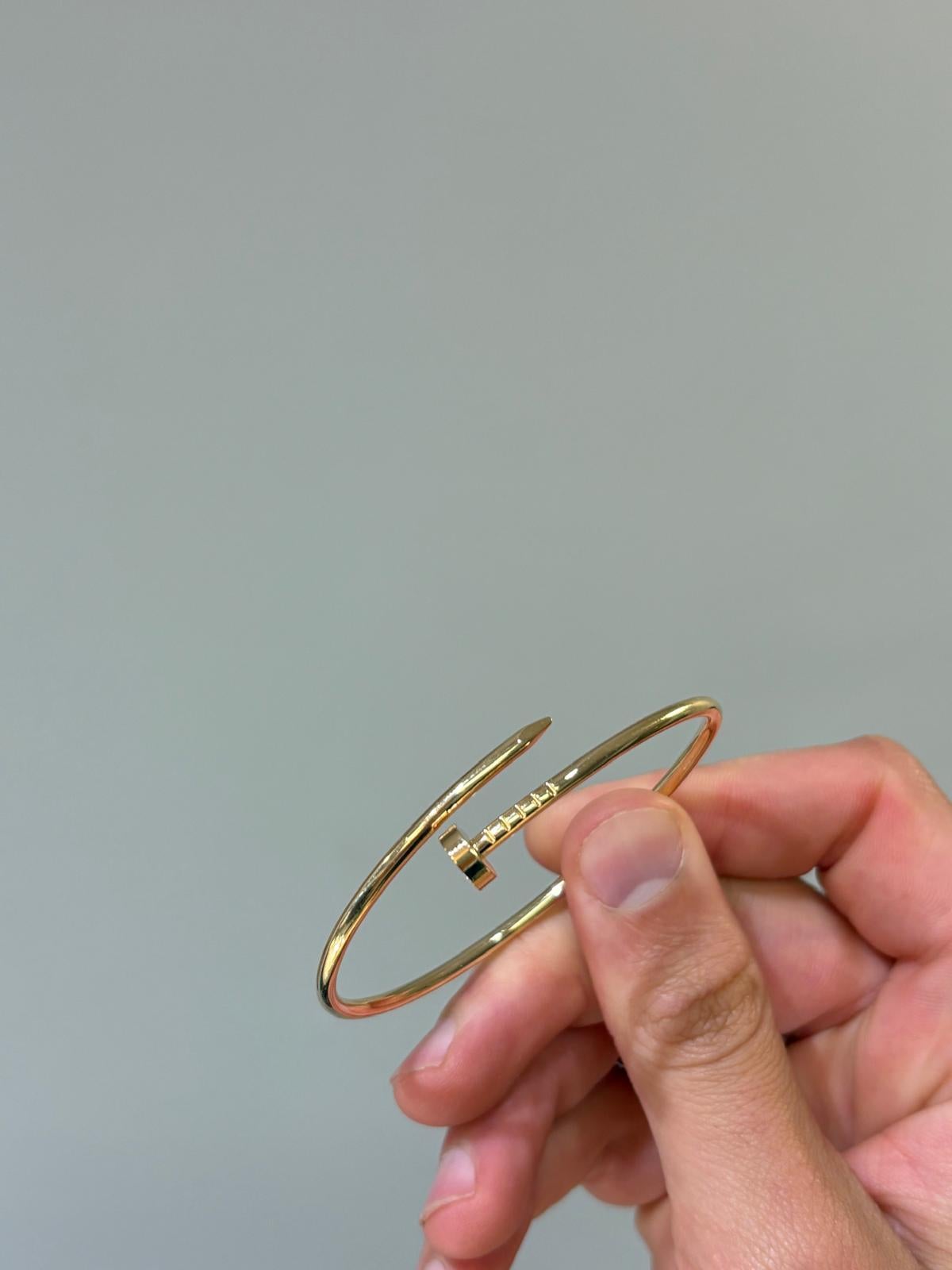Cartier Juste Un Clou Modello Sottile in Oro Giallo in vendita 3