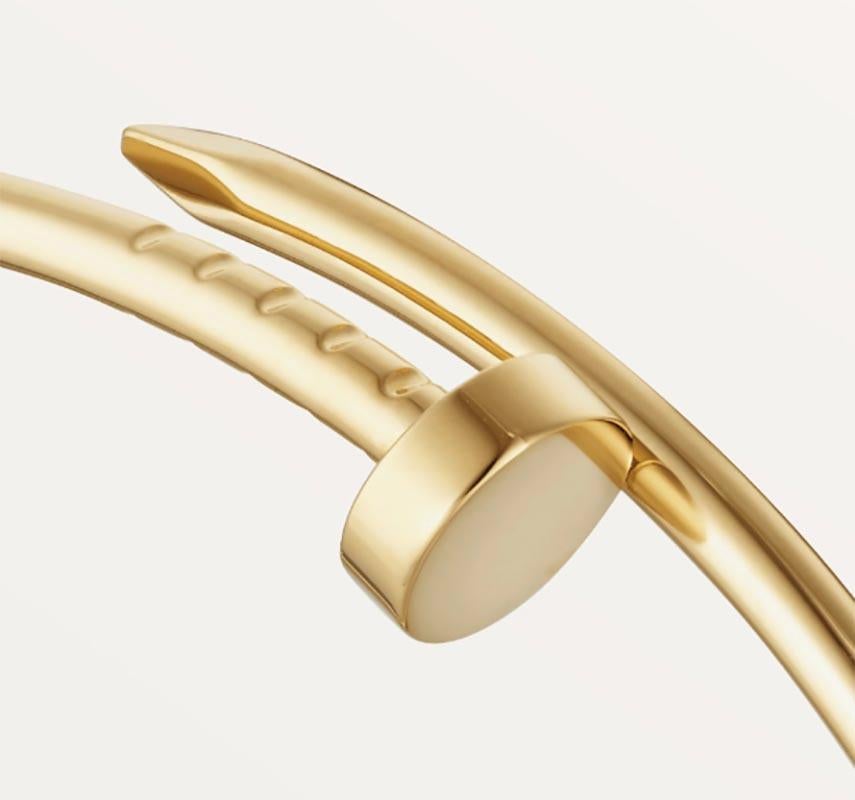 Cartier Juste Un Clou Thin Nail Bracelet, 18k Yellow Gold 1