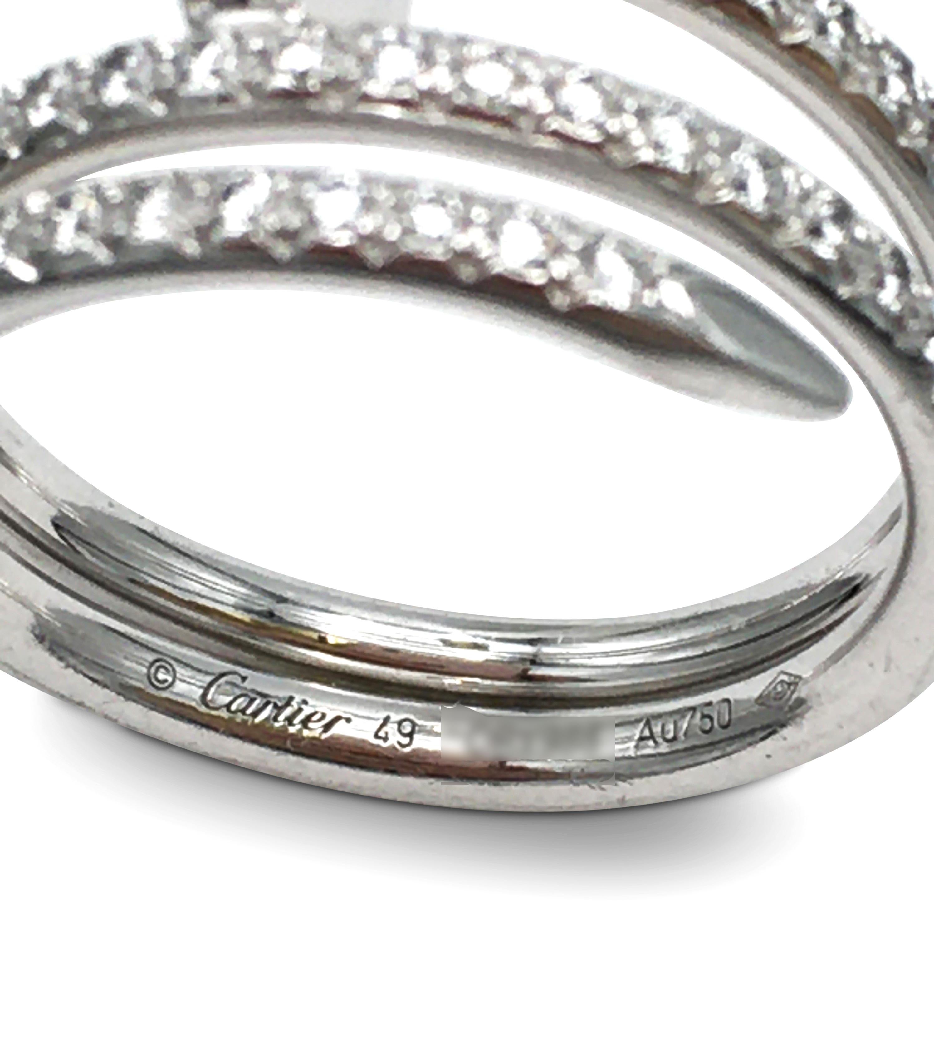 cartier pave ring