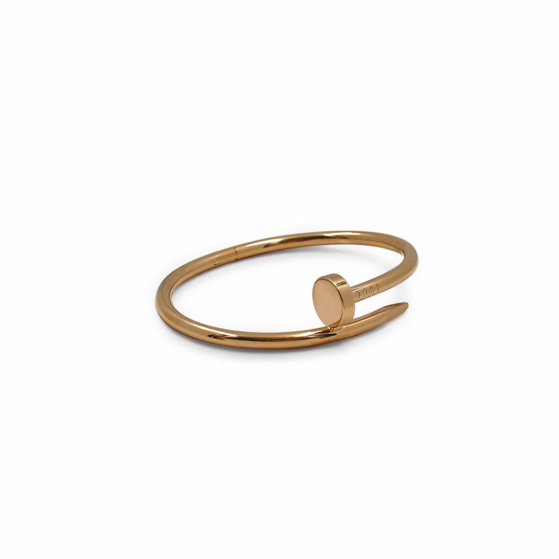 Cartier Juste un Clou Yellow Gold Bracelet, Classic Model at 1stDibs ...