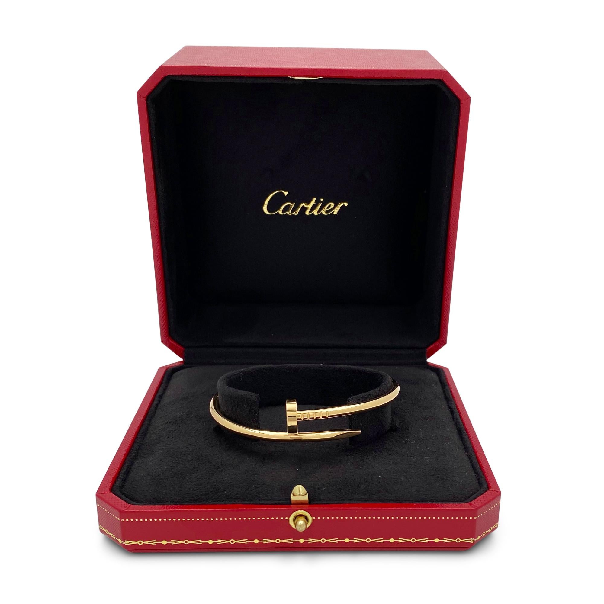 Contemporary Cartier Juste un Clou Yellow Gold Bracelet, Classic Model