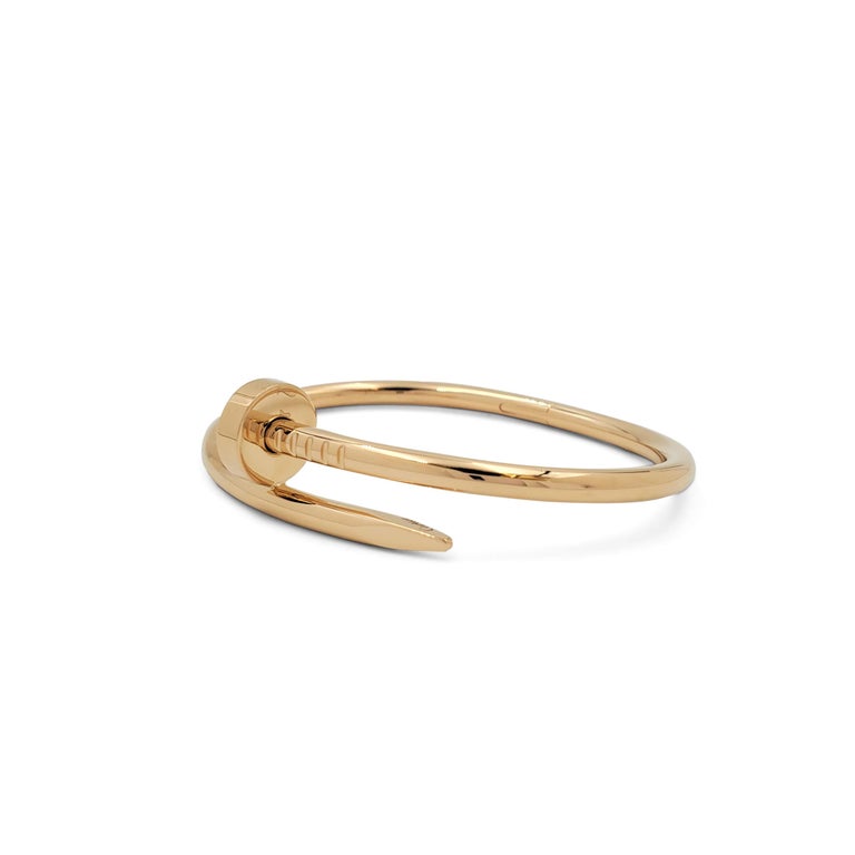 Cartier 'Juste un Clou' Yellow Gold Bracelet at 1stDibs