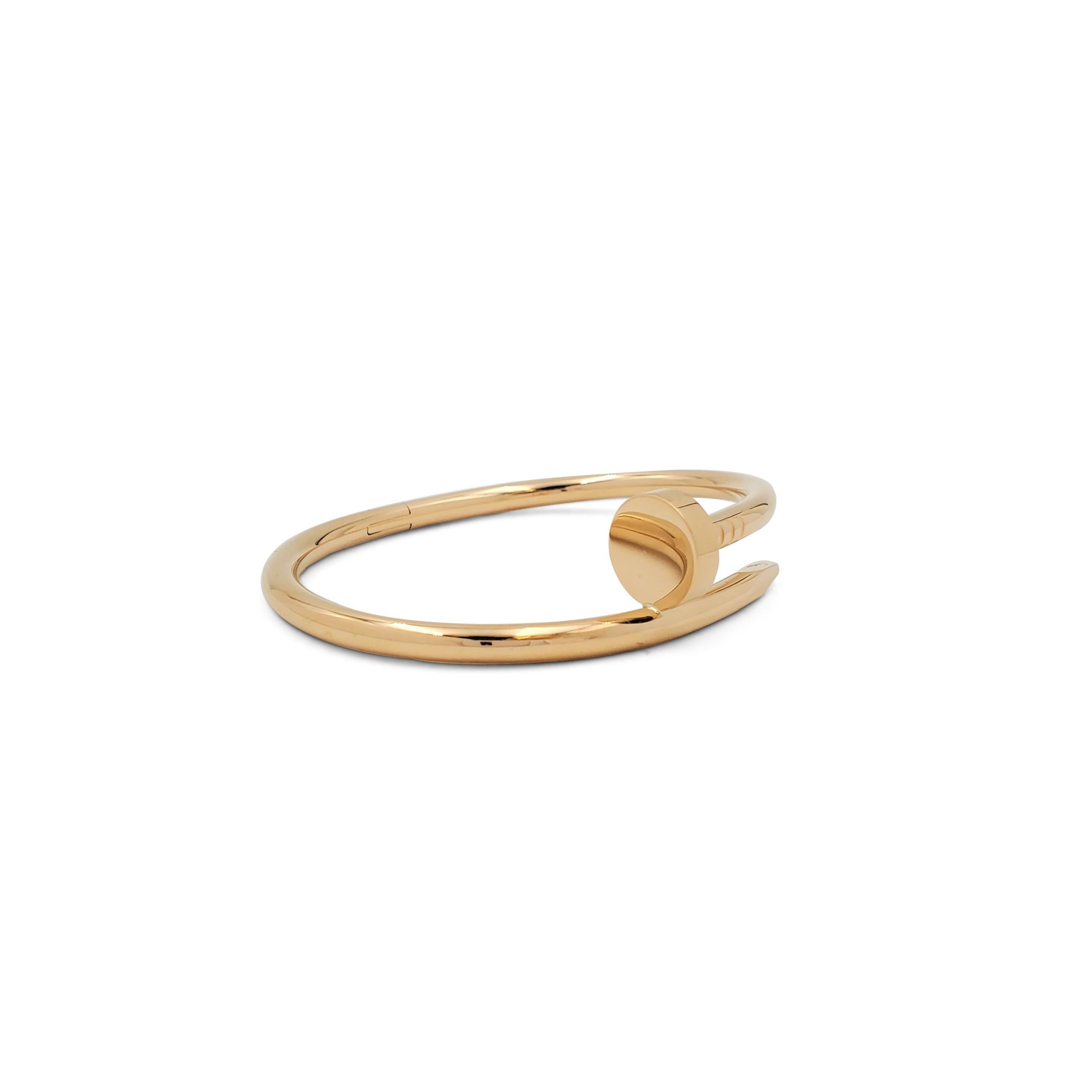 Cartier 'Juste un Clou' Gelbgold-Armband für Damen oder Herren