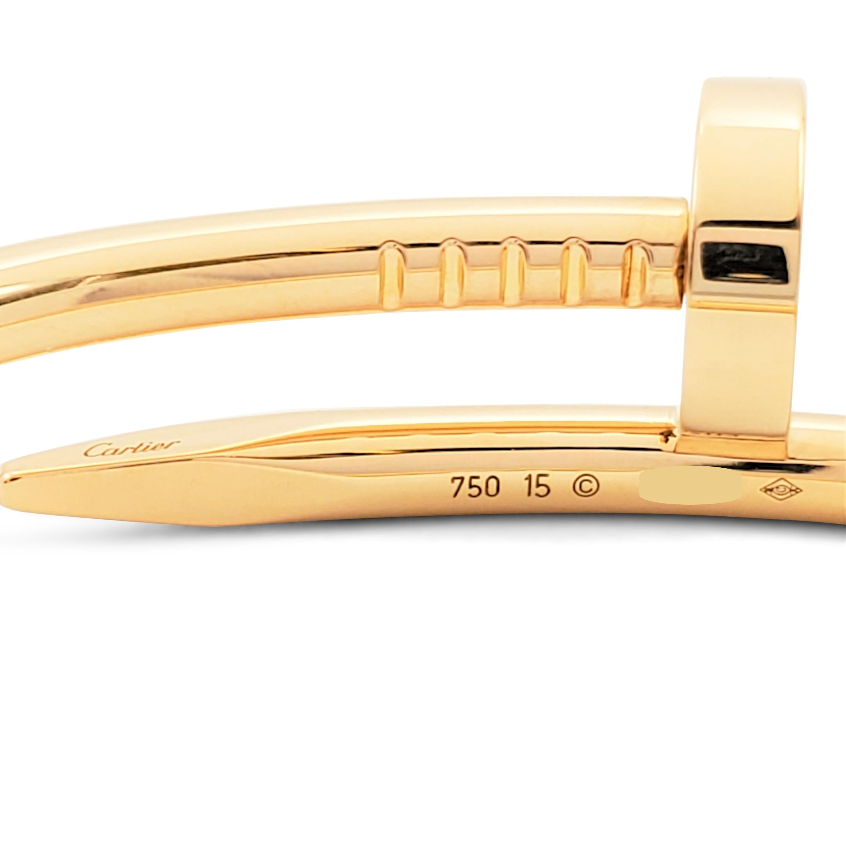 Cartier 'Juste un Clou' Yellow Gold Bracelet 1