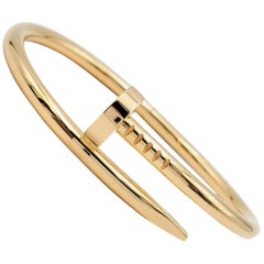 Cartier 'Juste un Clou' Yellow Gold Bracelet