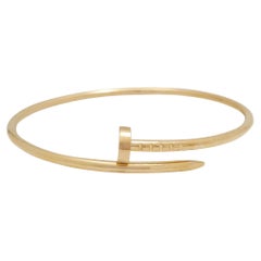 Used Cartier Juste un Clou Yellow Gold Bracelet, Small Model