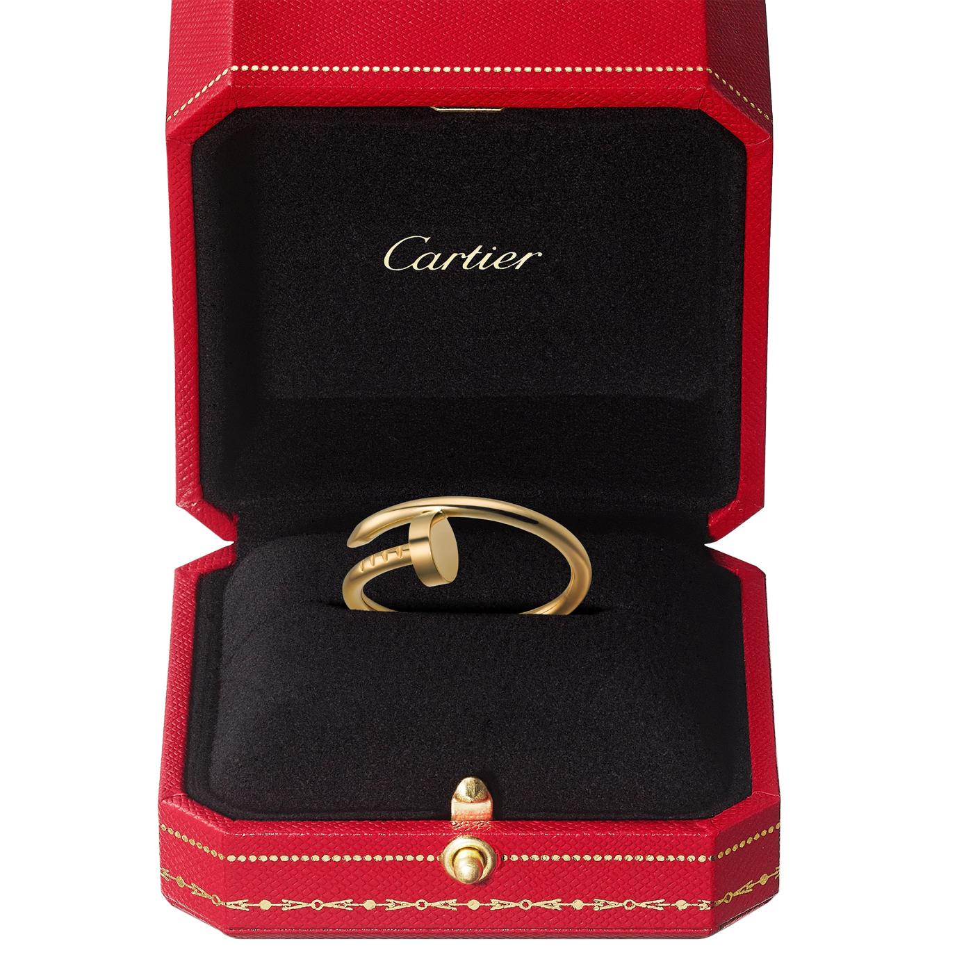 Cartier Juste Un Clou Yellow Gold Size 52 Small Model Nail Ring 3