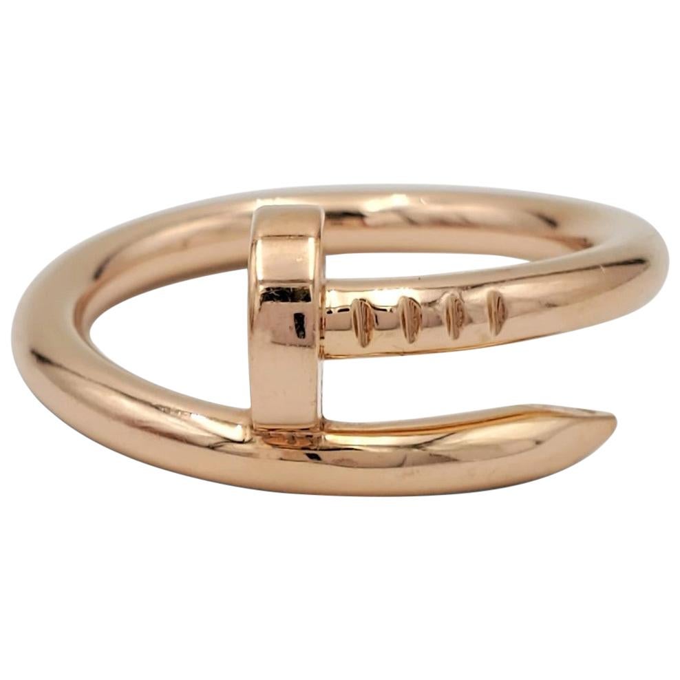 Cartier Juste Un Clou Gold Nail Ring at 1stdibs
