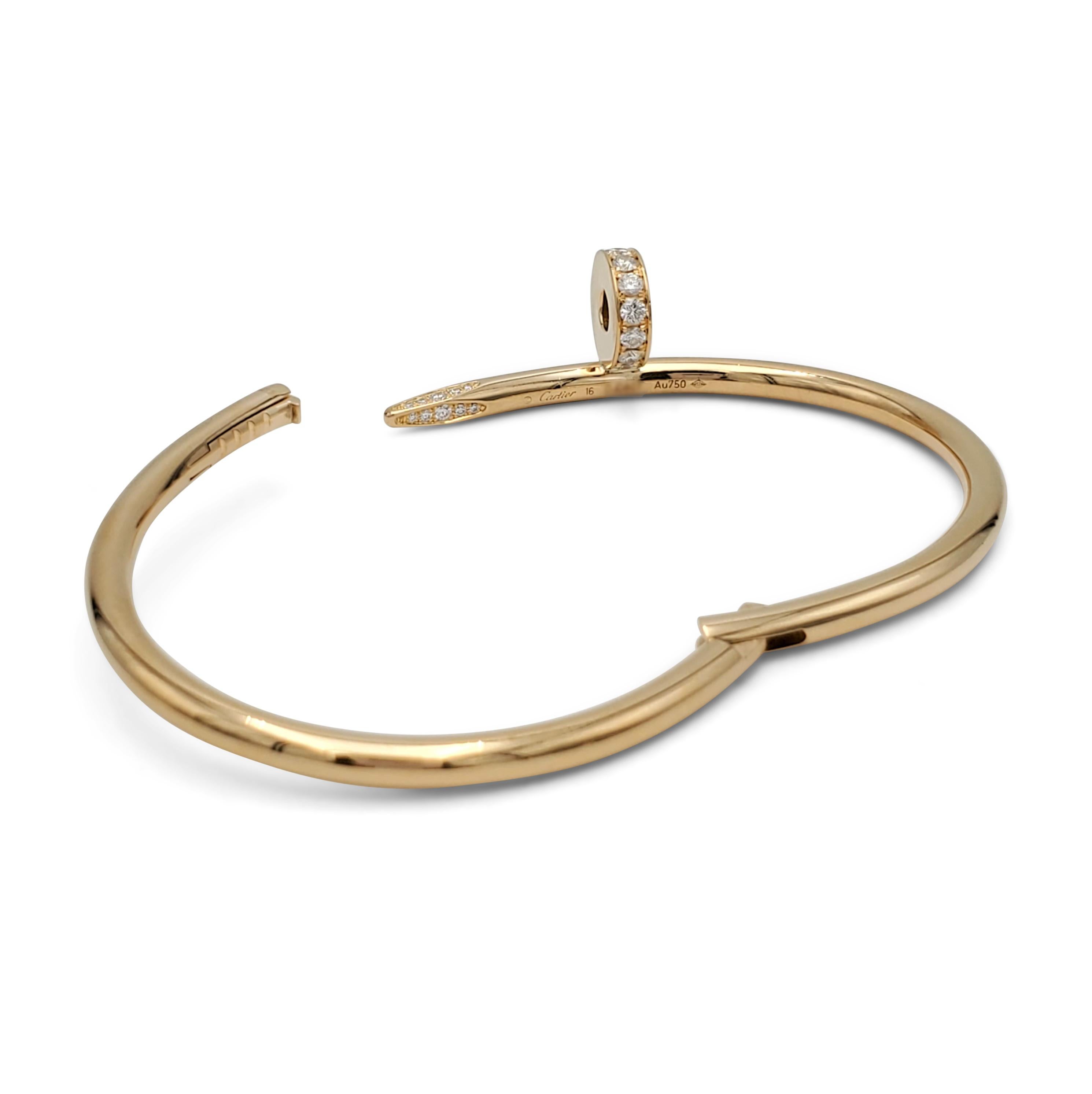 cartier nail bracelet clasp