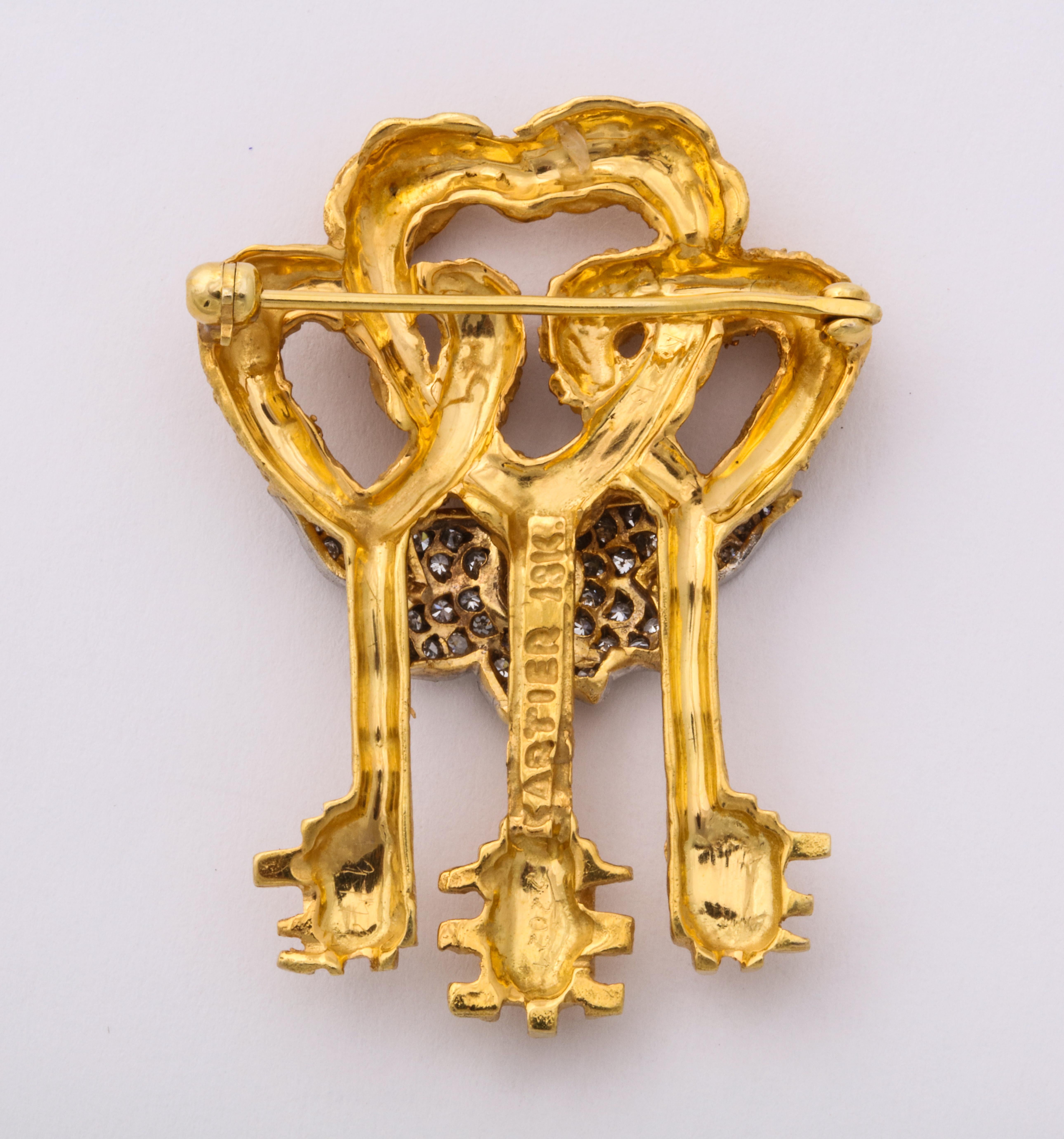 Cartier Key to My Heart Brooch 1