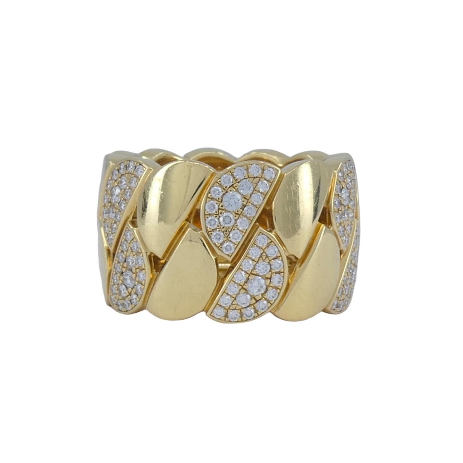Dieser Ring aus 18 Karat Gold und Diamanten von Cartier ist ein herausragendes Stück aus der Kollektion 