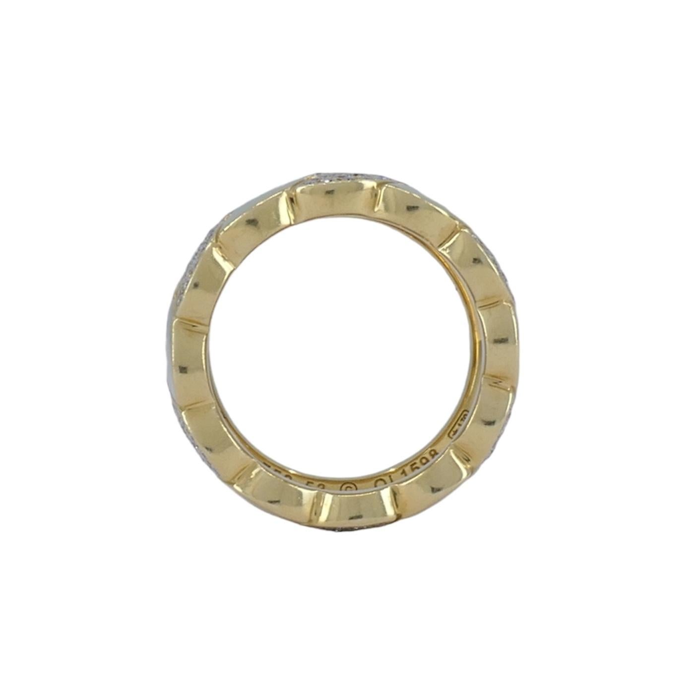 Cartier La Dona 18 Karat Gold Diamantring 6,5 Damen
