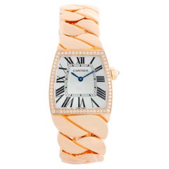 Cartier La Dona 18k Rose Gold Diamond Ladies Watch WE600501