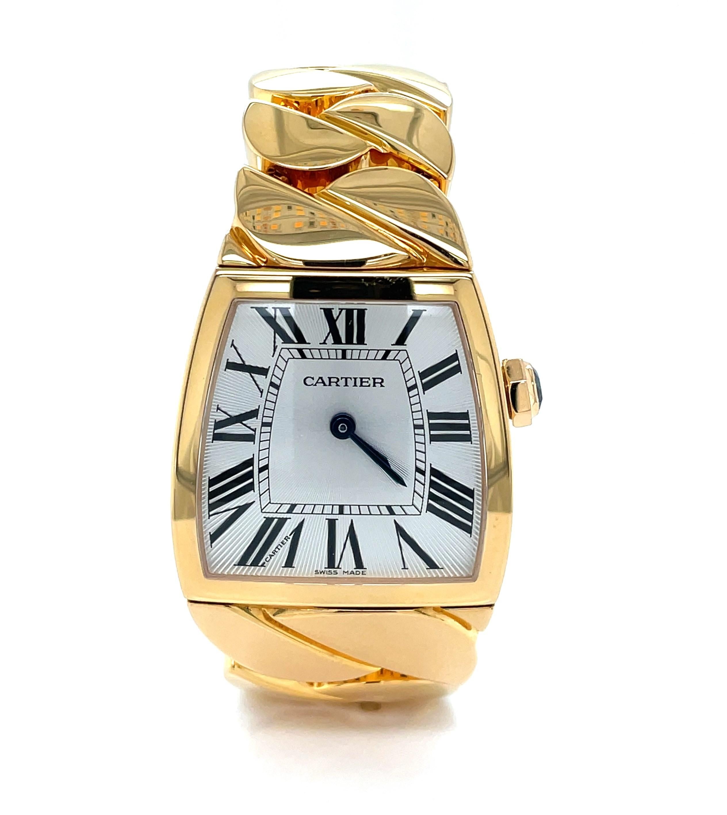 Cartier La Dona 18K Yellow Gold Women's Wrist Watch w Box 7