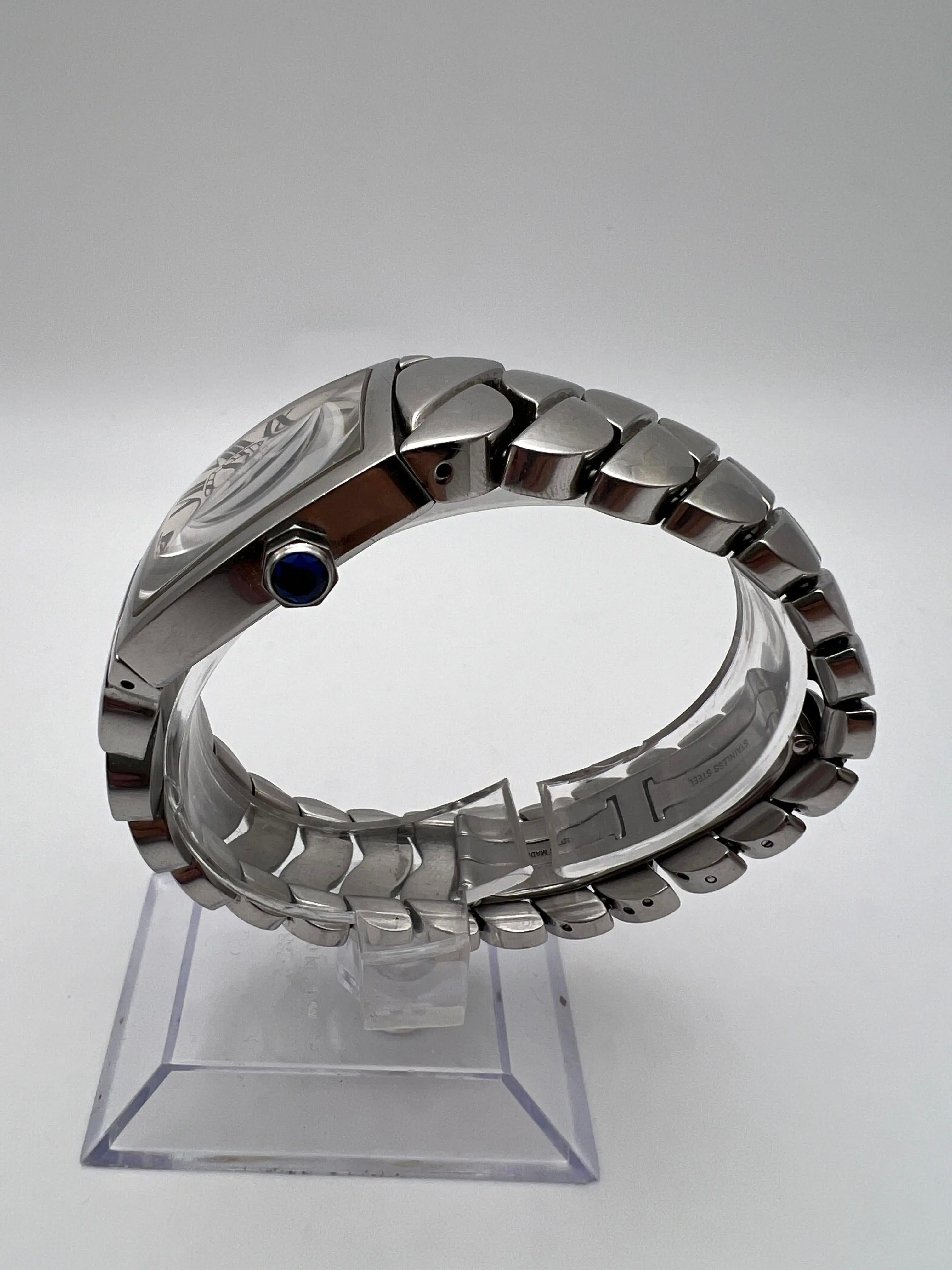 Cartier La Dona 28mm Acciaio inossidabile al quarzo Quadrante bianco W660022I in vendita 4