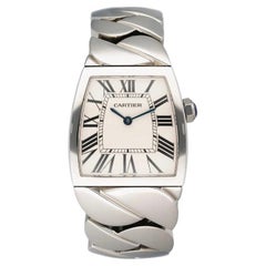 Cartier La Dona 28mm Acier inoxydable Quartz Cadran blanc W660022I