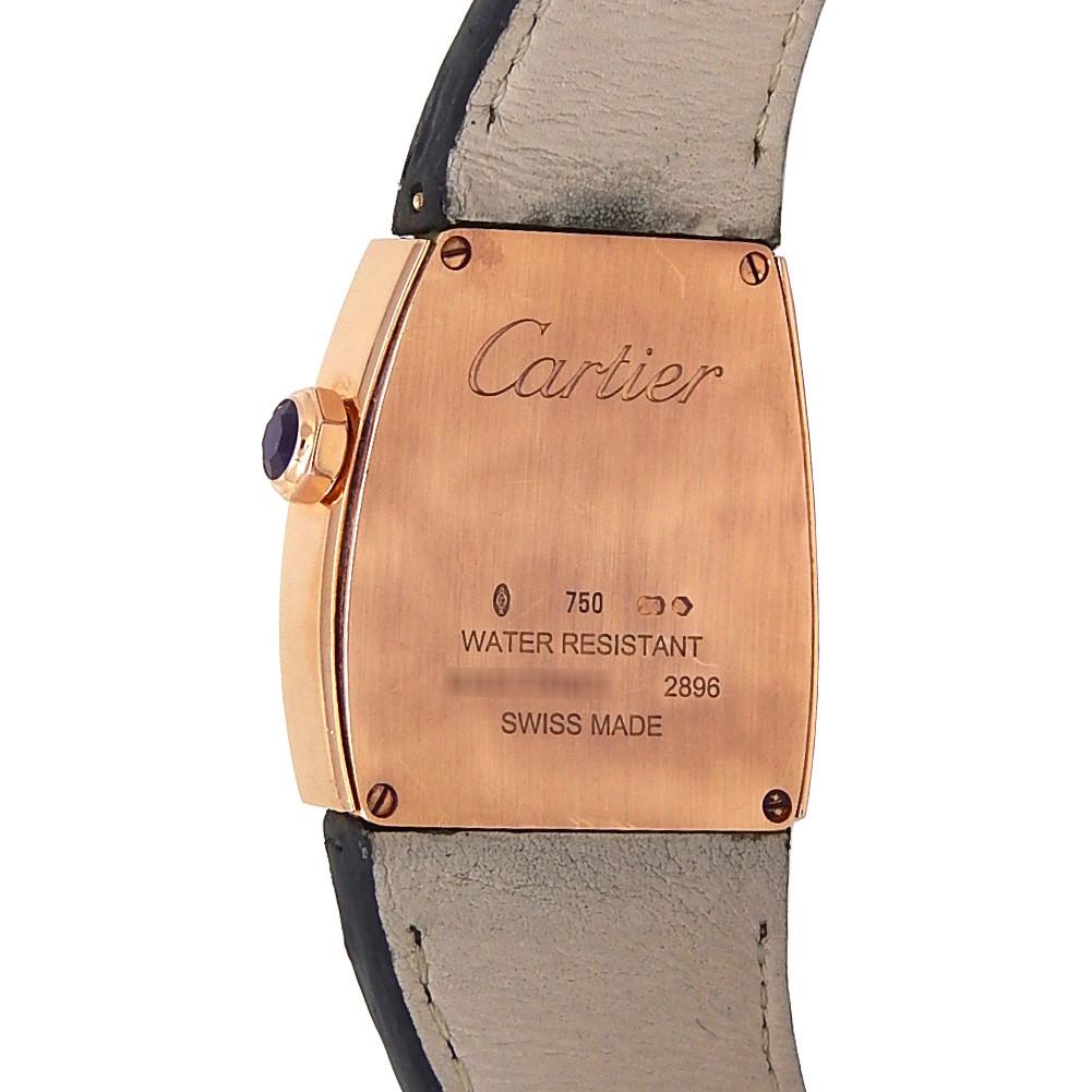 Contemporary Cartier La Dona de Cartier 2896, Brown Dial, Certified and Warranty