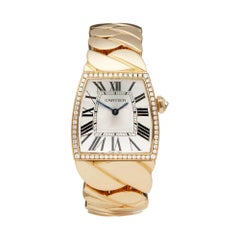 Cartier La Dona Diamond Yellow Gold 9500 Wristwatch