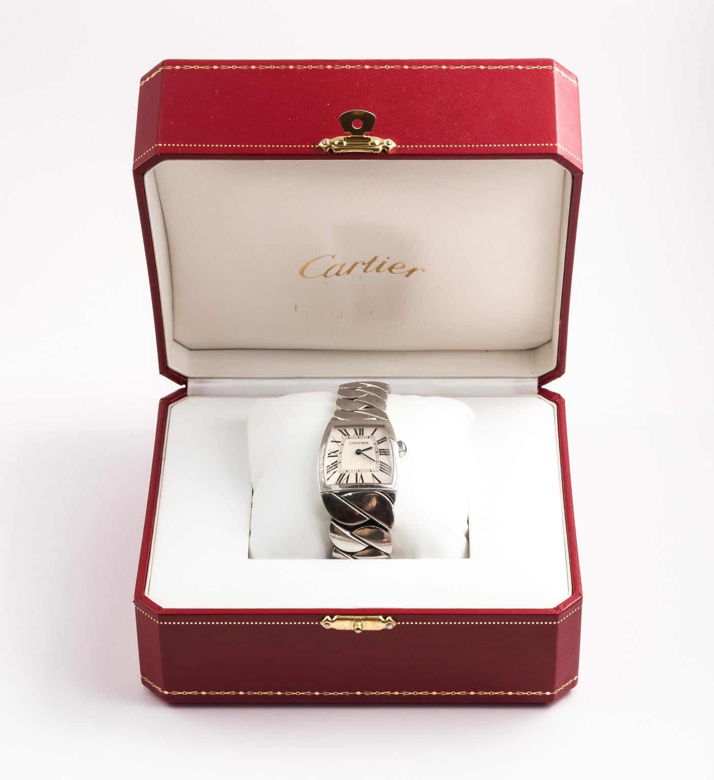 Cartier La Dona Stainless Steel Watch 5