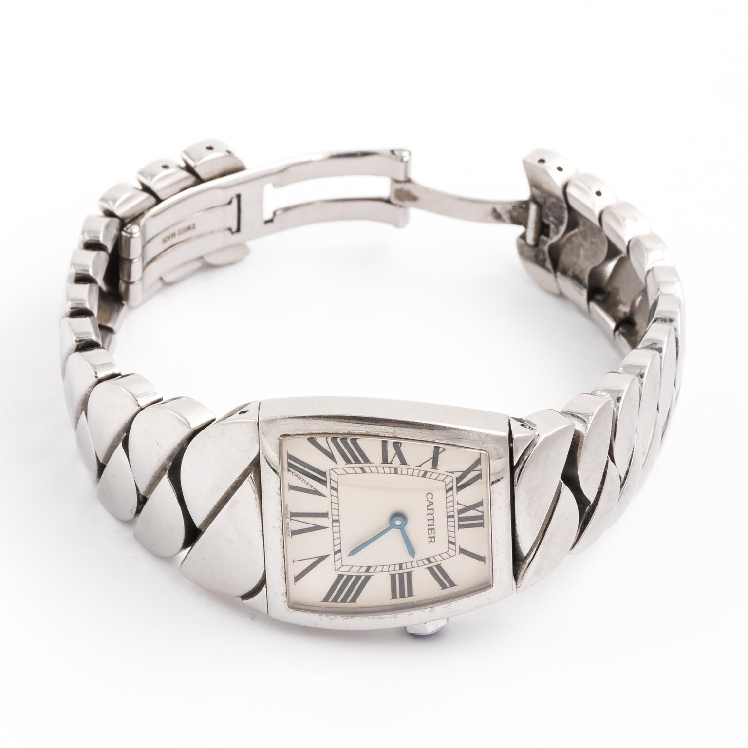 Cartier La Dona Stainless Steel Watch 1