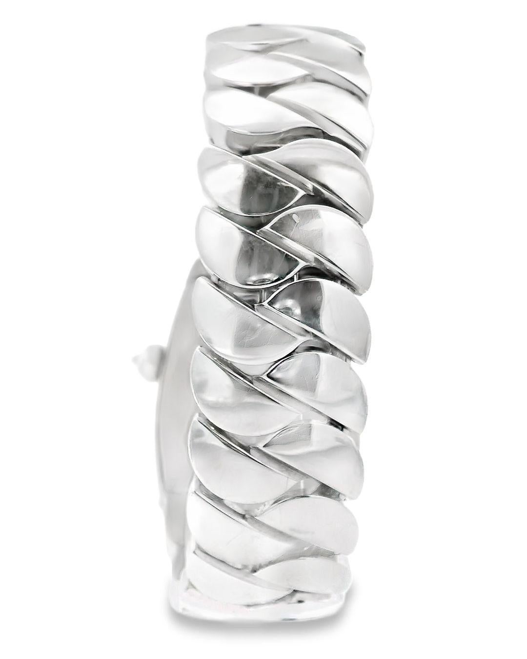 Women's or Men's Cartier La Dona WE60019G 18K White Gold For Sale