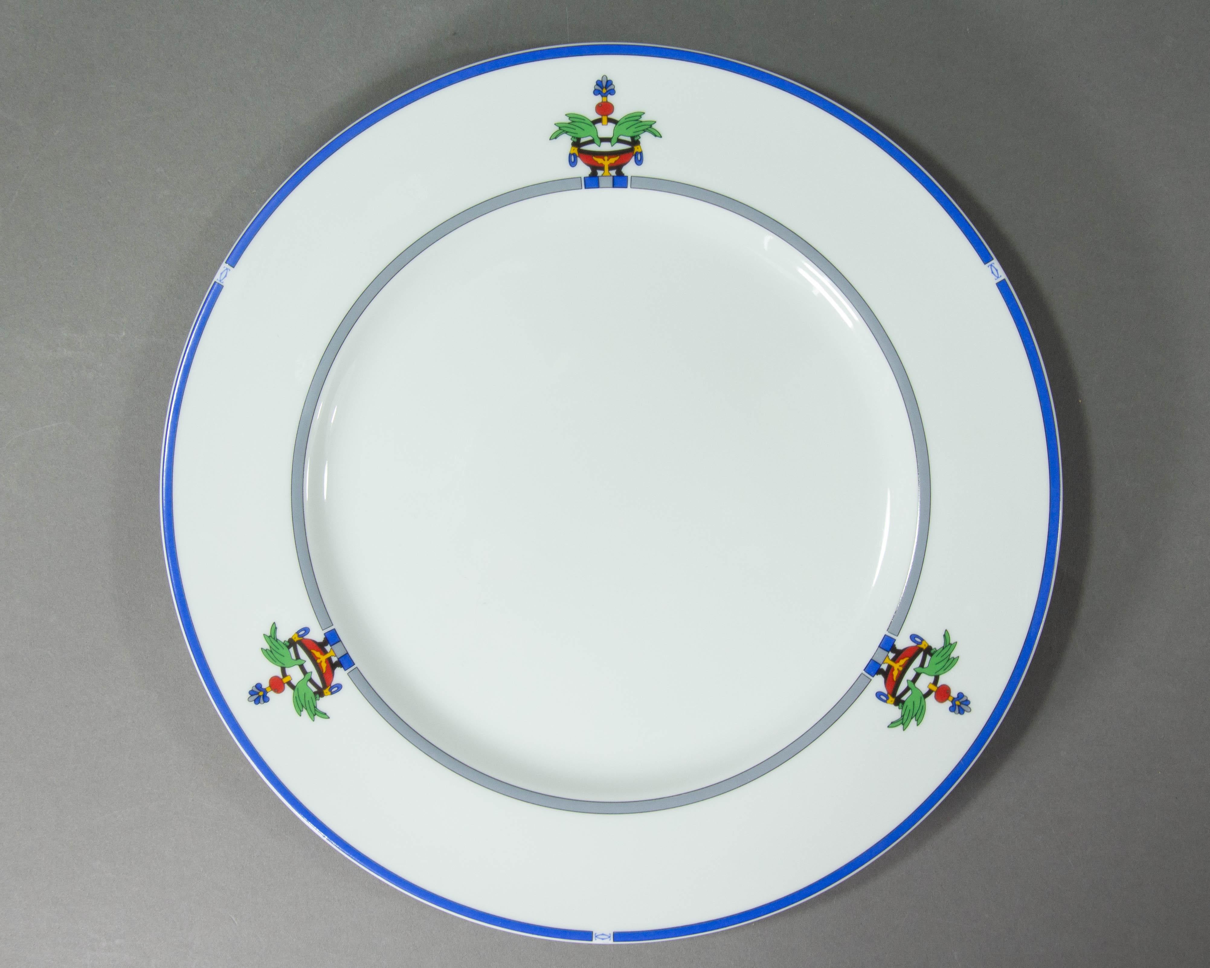 French Cartier, La Maison 'Venetienne', Dinner Plate