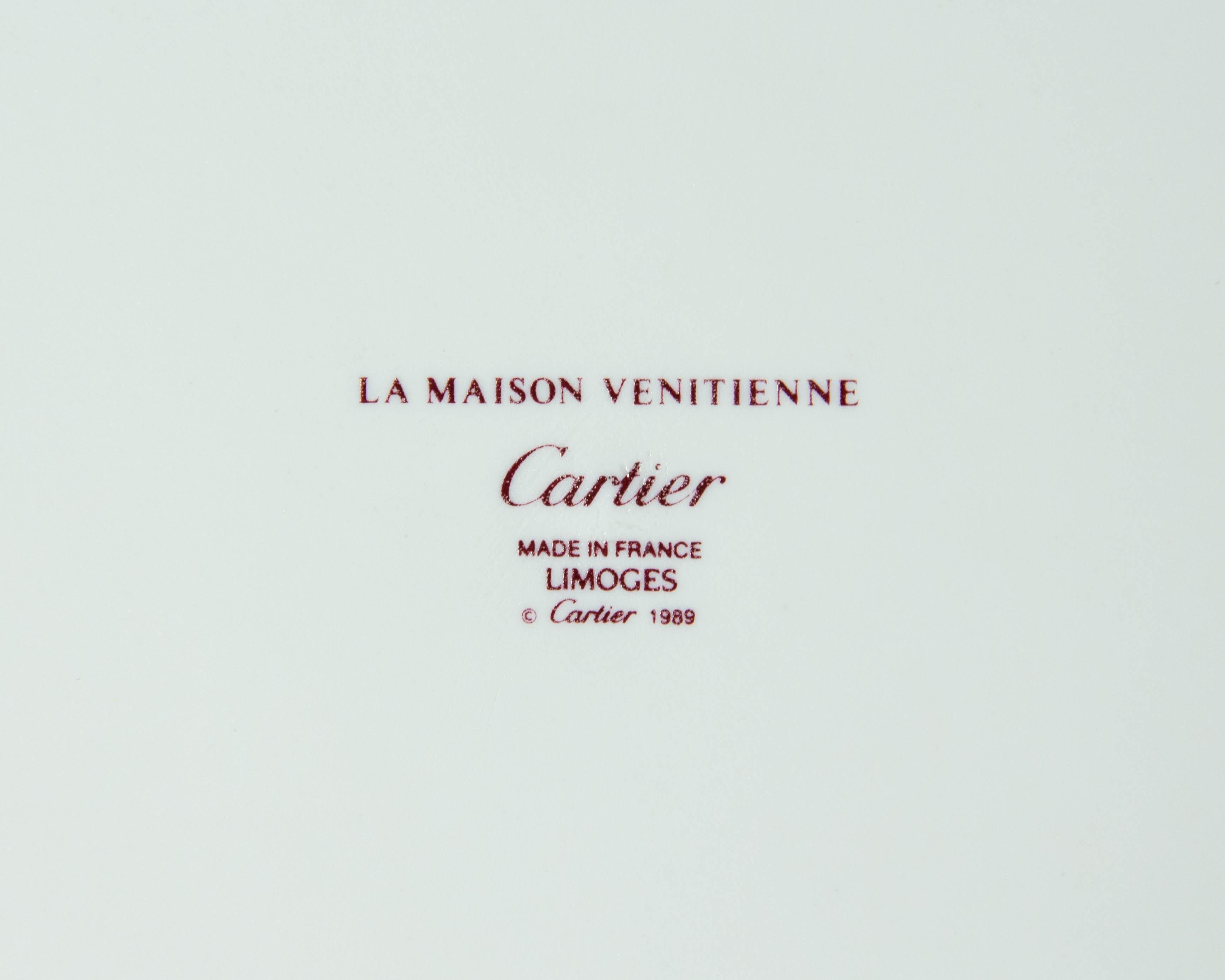 Cartier, La Maison 'Venetienne', Round Serving Platter 1