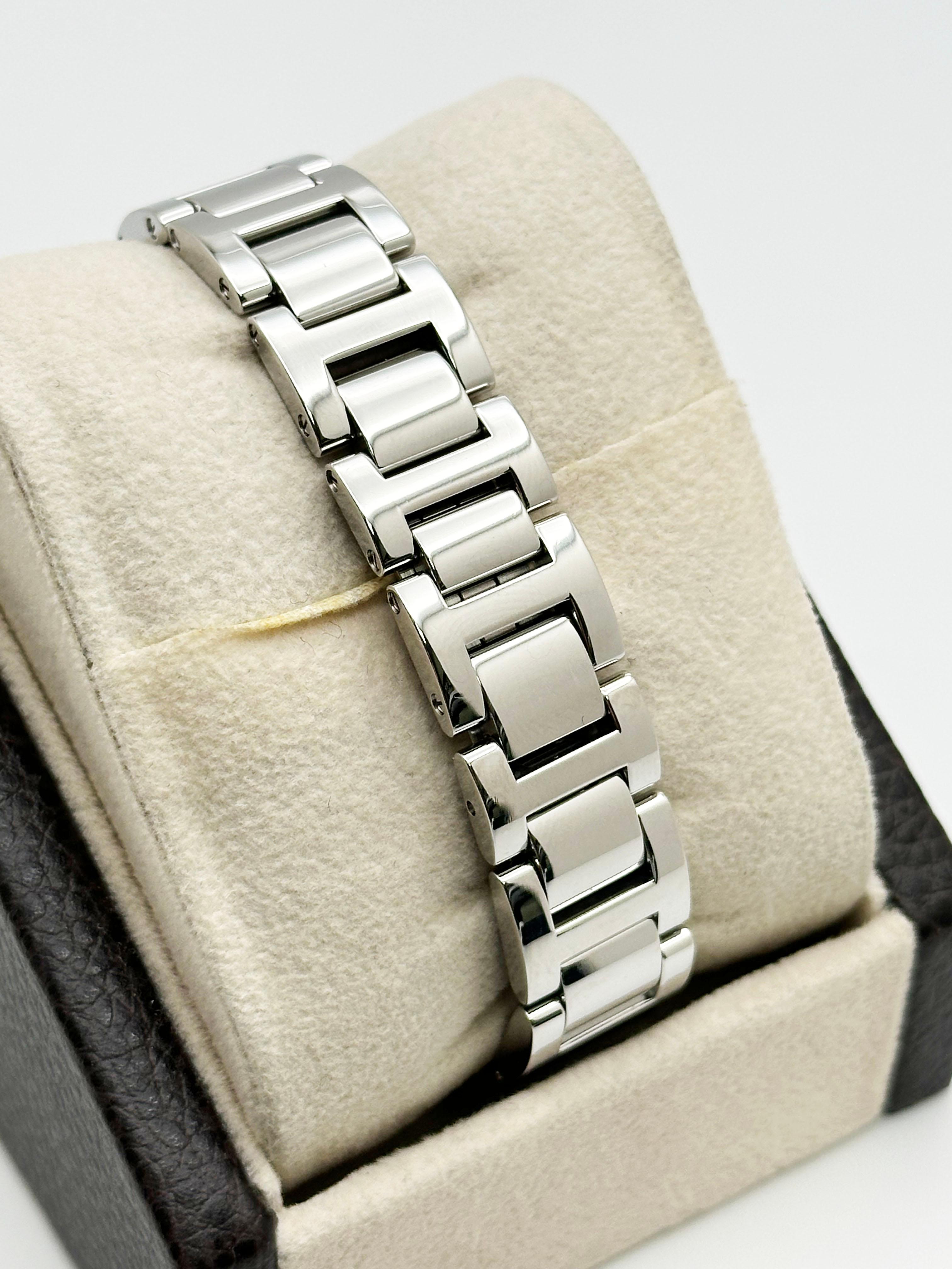 Cartier Damen Ballon Bleu 3009 W69007Z3 28mm 18K Gold Edelstahl Box Papiere 5