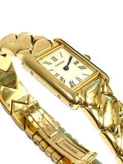 Cartier Ladies Classic Tank Watch on Special Boutique Bracelet