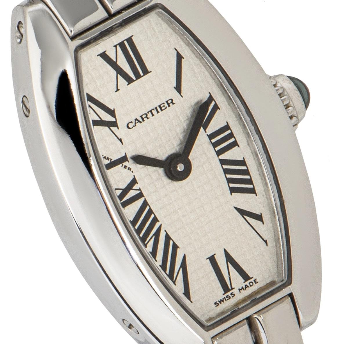Women's Cartier Ladies Lanieres White Gold W15363W3 Watch
