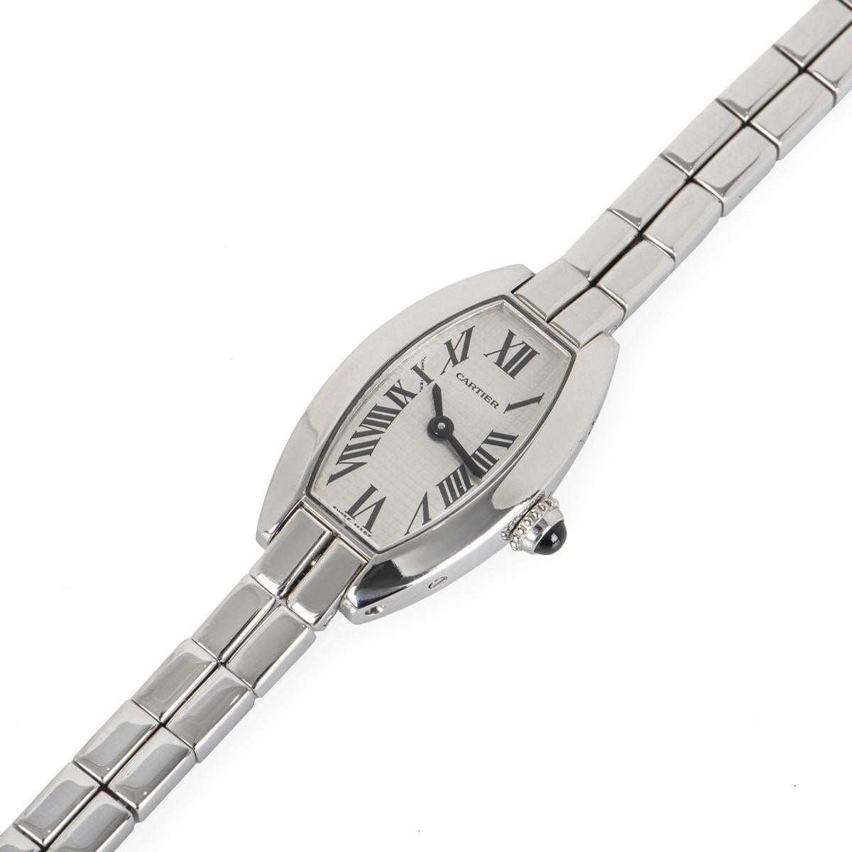 Cartier Ladies Lanieres White Gold W15363W3 Watch 1
