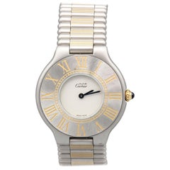 Retro Cartier Ladies Must de Cartier 21 Quartz Wristwatch