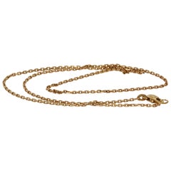 Cartier Ladies Necklace, 18 Karat Gold