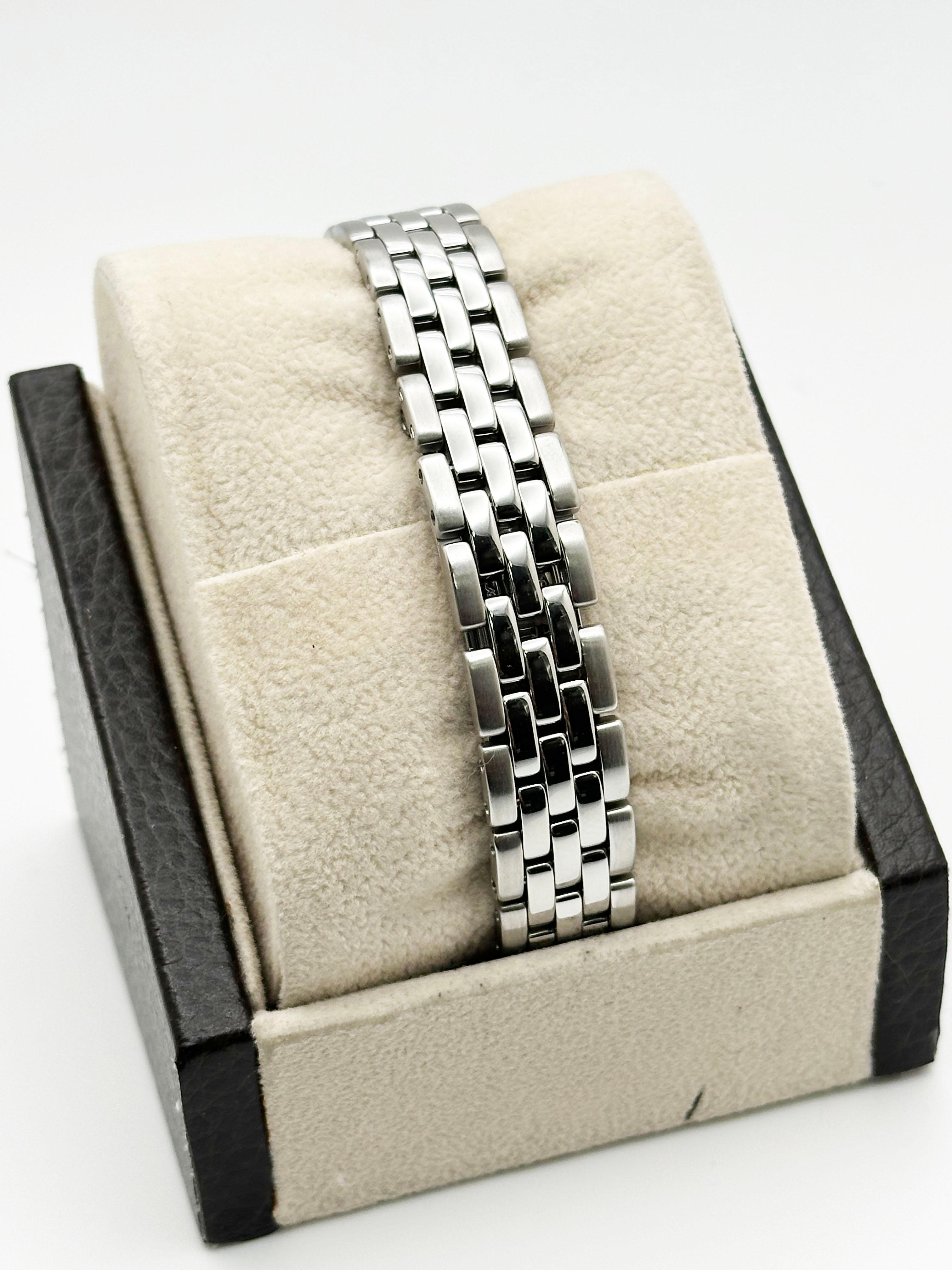 Cartier Damen Panthere de Cartier Ref 1320 W25033P5 Edelstahl Box Papier 22mm im Angebot 2