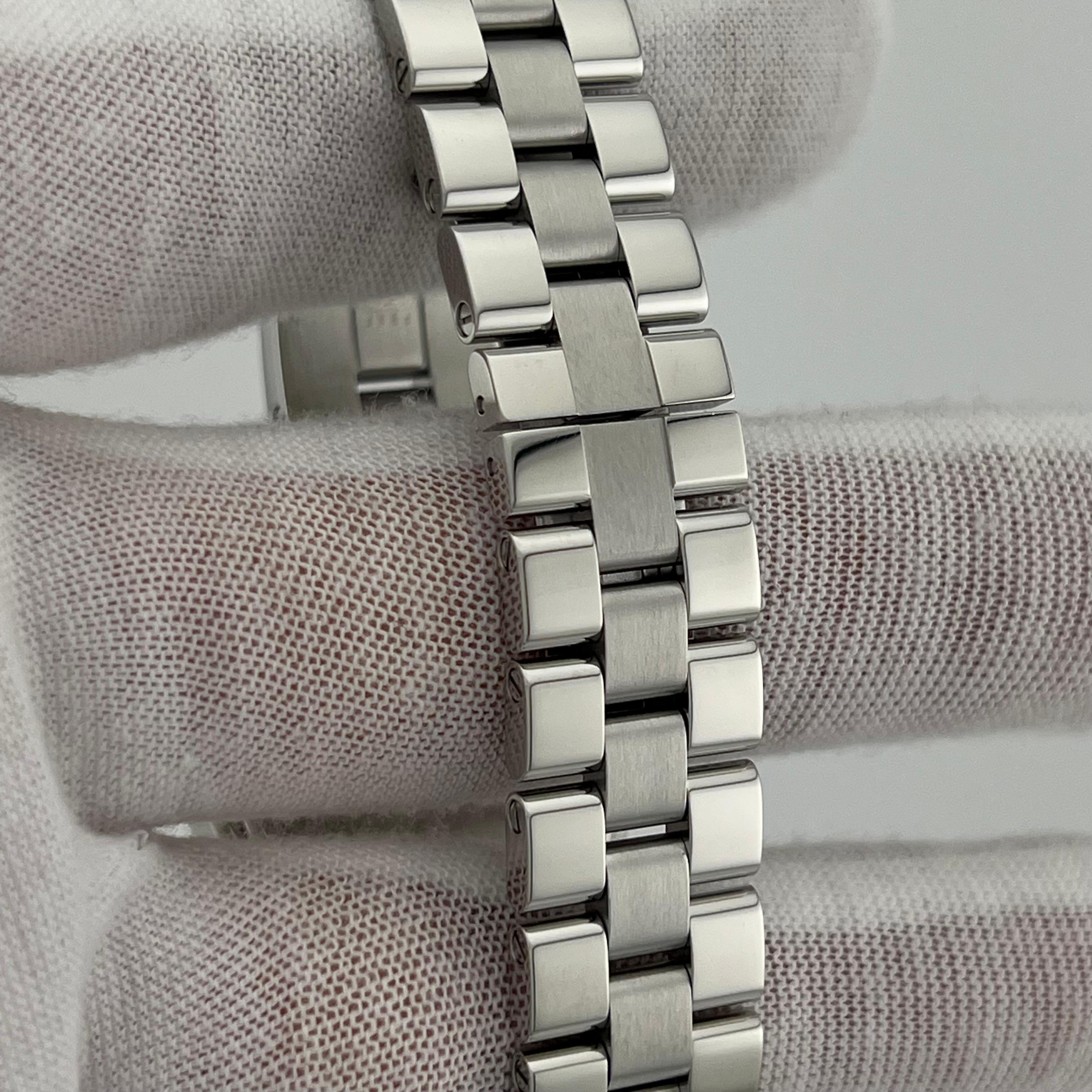 Cartier Lady Roadster 2675 Nastro Rosa Consapevolezza del Cancro al Seno Acciaio Inox in vendita 4