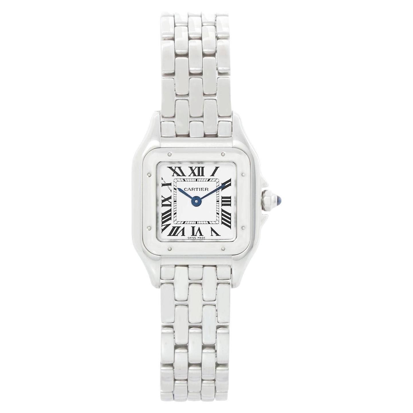 Cartier Ladies Stainless Steel Panthere Watch WSPN0006 4177 For Sale
