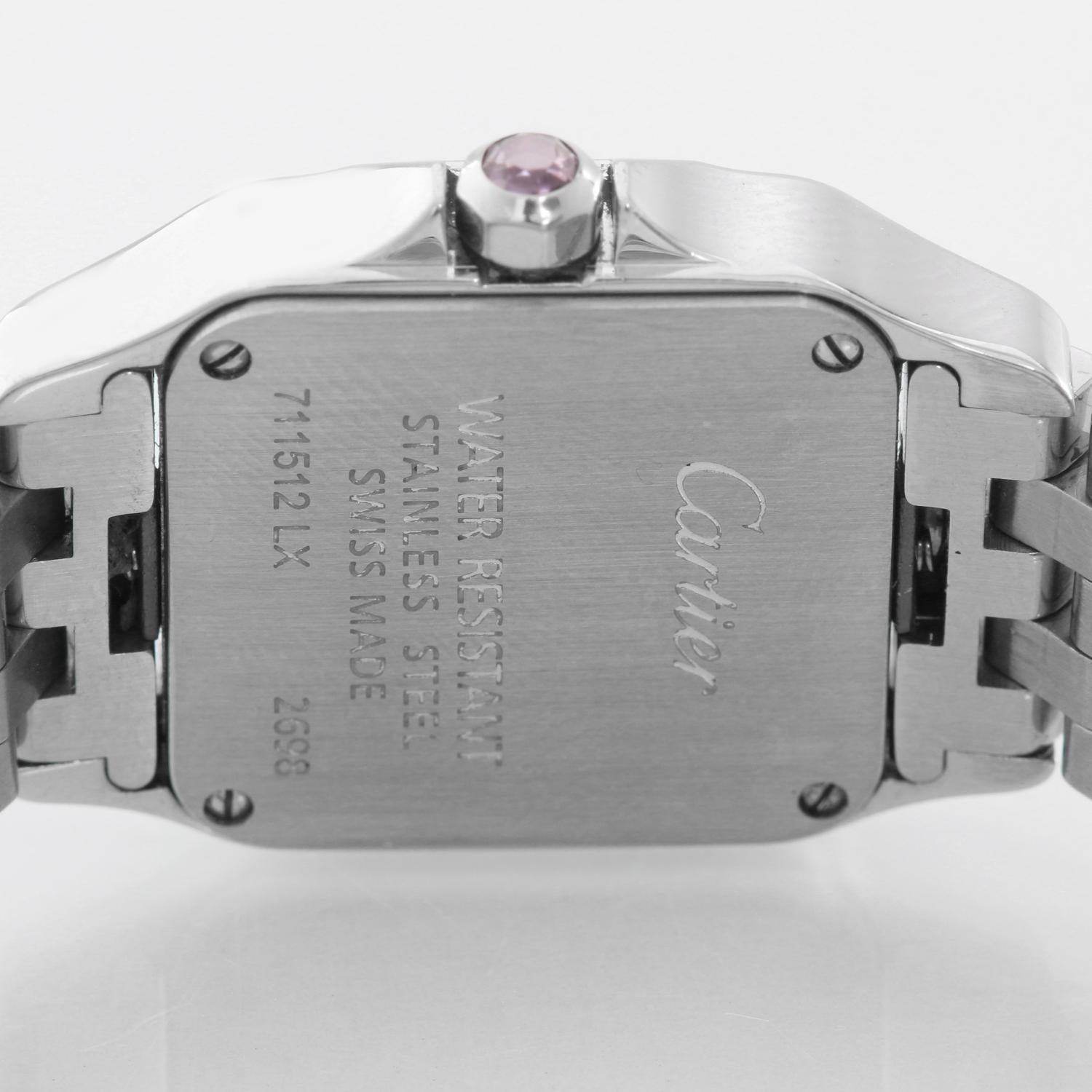Women's Cartier Ladies Stainless Steel Santos Demoiselle Quartz Wristwatch